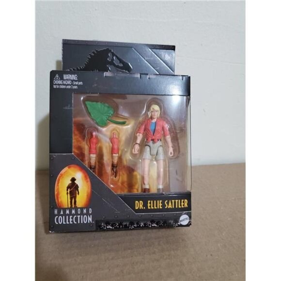 Dr. Ellie Sattler Action Figure from Jurassic World Park Hammond Collection Toy - Picture 7 of 8
